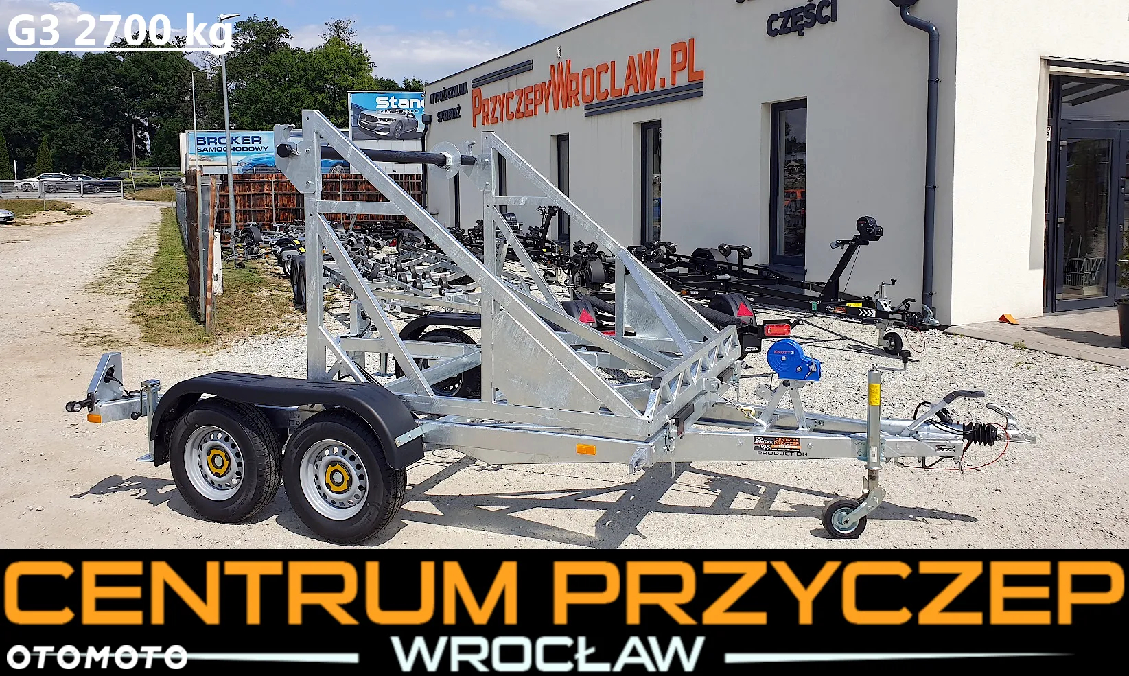 Inny PRZYCZEPA KABLOWA / 1 OŚ / 2 OSI / DMC: OD 750 KG DO 2700 KG - 16