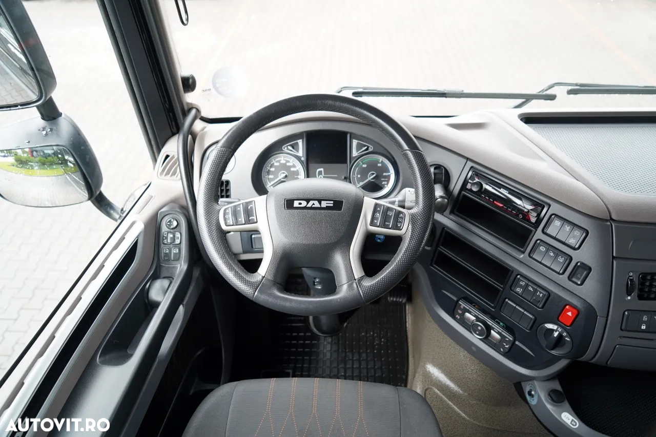 DAF XF 480 / MEGA / PLATĂ JOSĂ / AER CONDIȚIONAT PARCARE / 2021 / DUPĂ CONTRACT DE SERVICE GOLD - 27