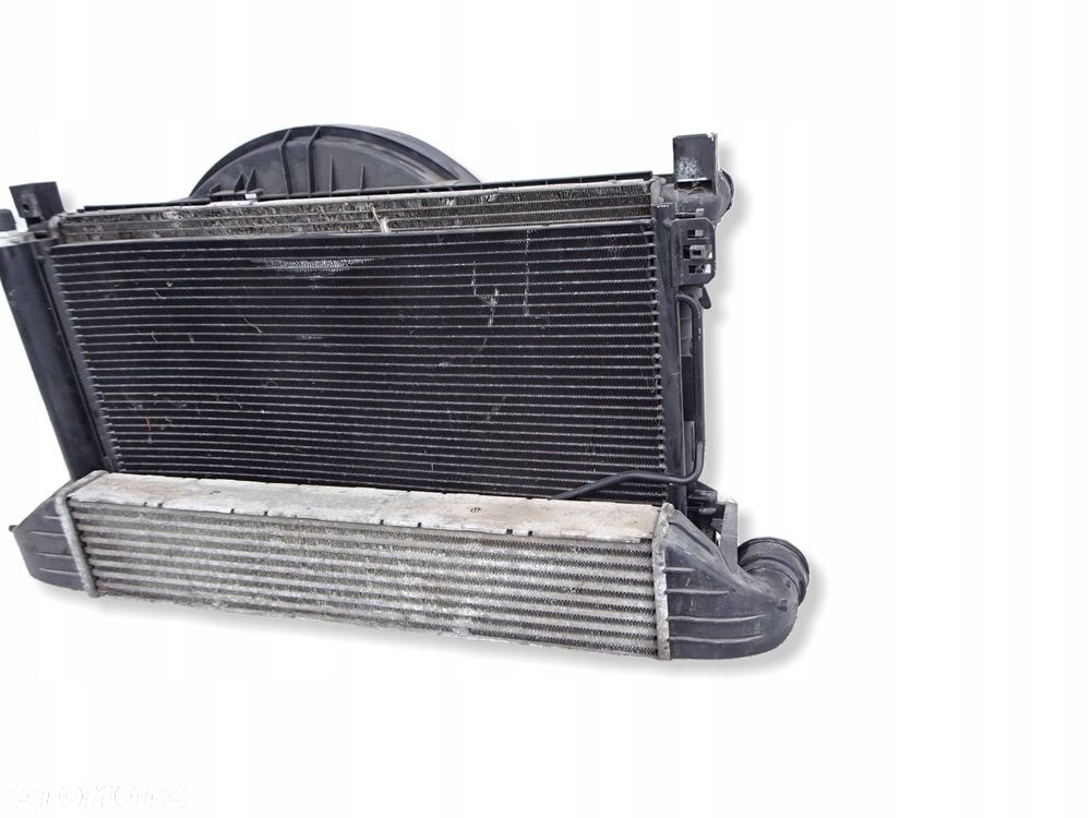 chłodnica kpl. mercedes slk amg r171 1.8 kompresor automat a2035000493 - 4