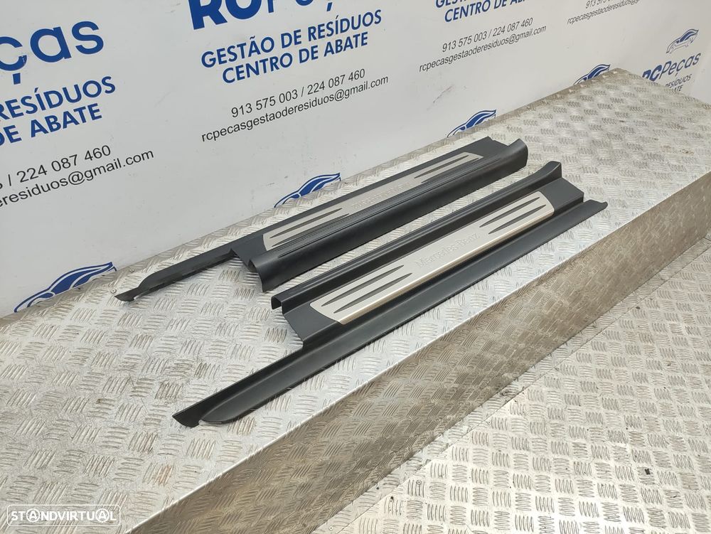 Soleiras Porta Embaladeiras Original Mercedes Benz SLK R171 1716800135 1716800235 - 7