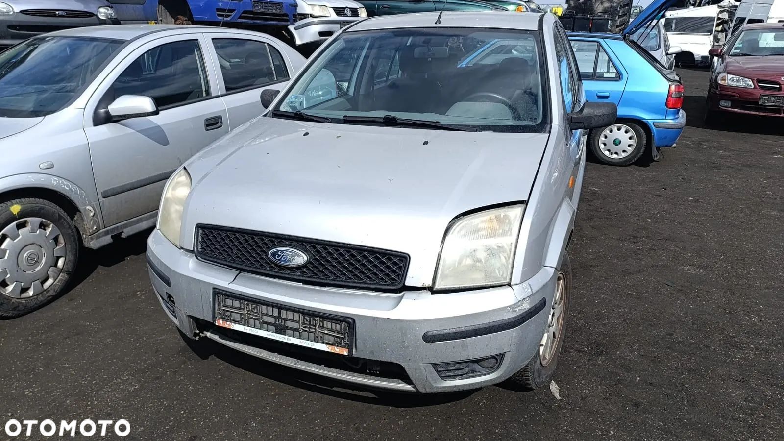 34746 Ford fusion 1.4 tdci na części lakier 62 - 1