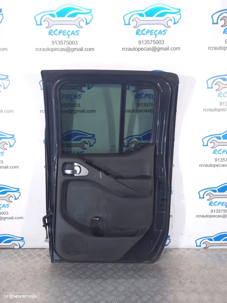 PORTA TRASEIRA TRÁS DIREITA NISSAN NAVARA D40 82100EB30J MOTOR PUXADOR VIDRO - 4