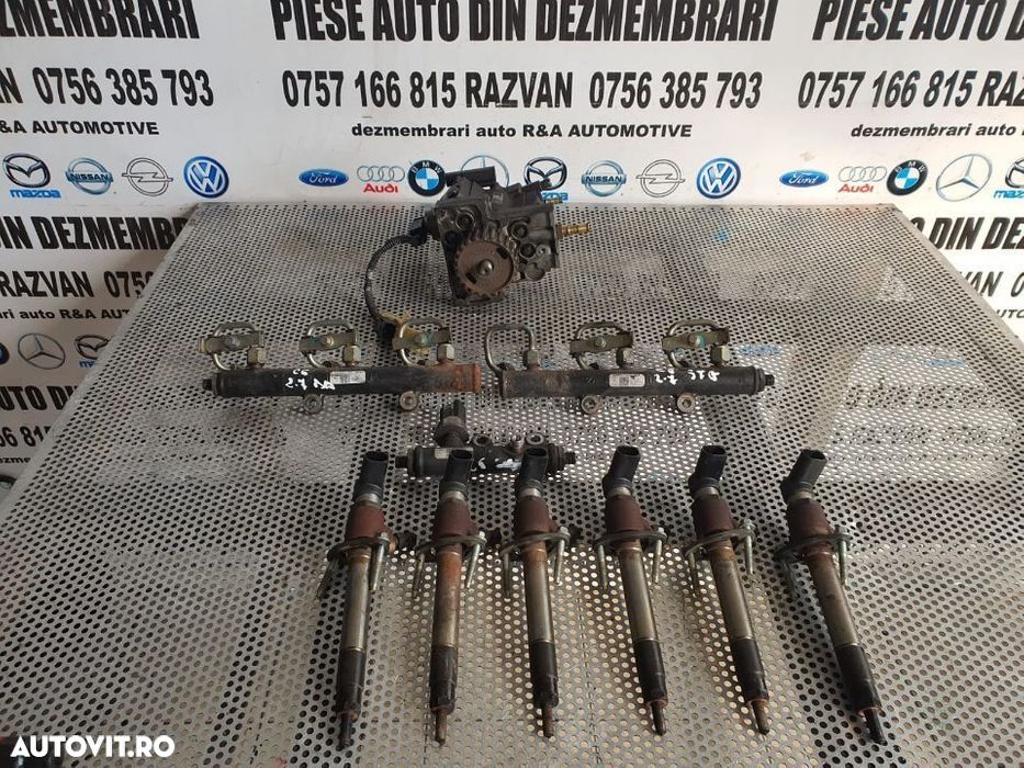 Injectoare Injector Citroen C5 C6 Jaguar Peugeot 407 607 2.7 Hdi Motor UHZ Cod 5U3Q-9K546-AA - 2