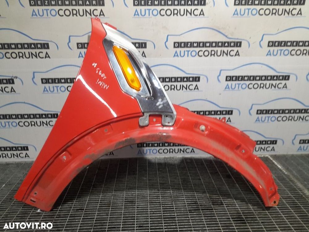 Aripa Dreapta Fata Mini Countryman 2010 - 2016 4 Usi rosu (1093) - 1