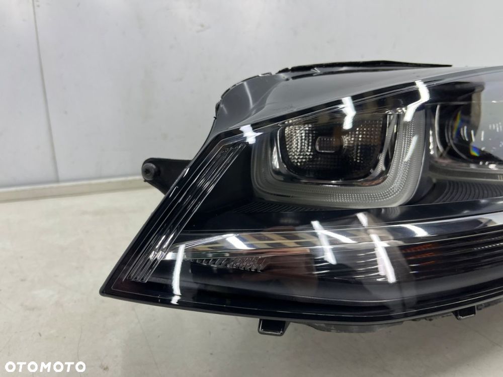 Lampa reflektor VW Golf 7 VII Lift 16-20r. LEWA przednia BI-KSENON skrętny lewy przód 5g1941751 - 3