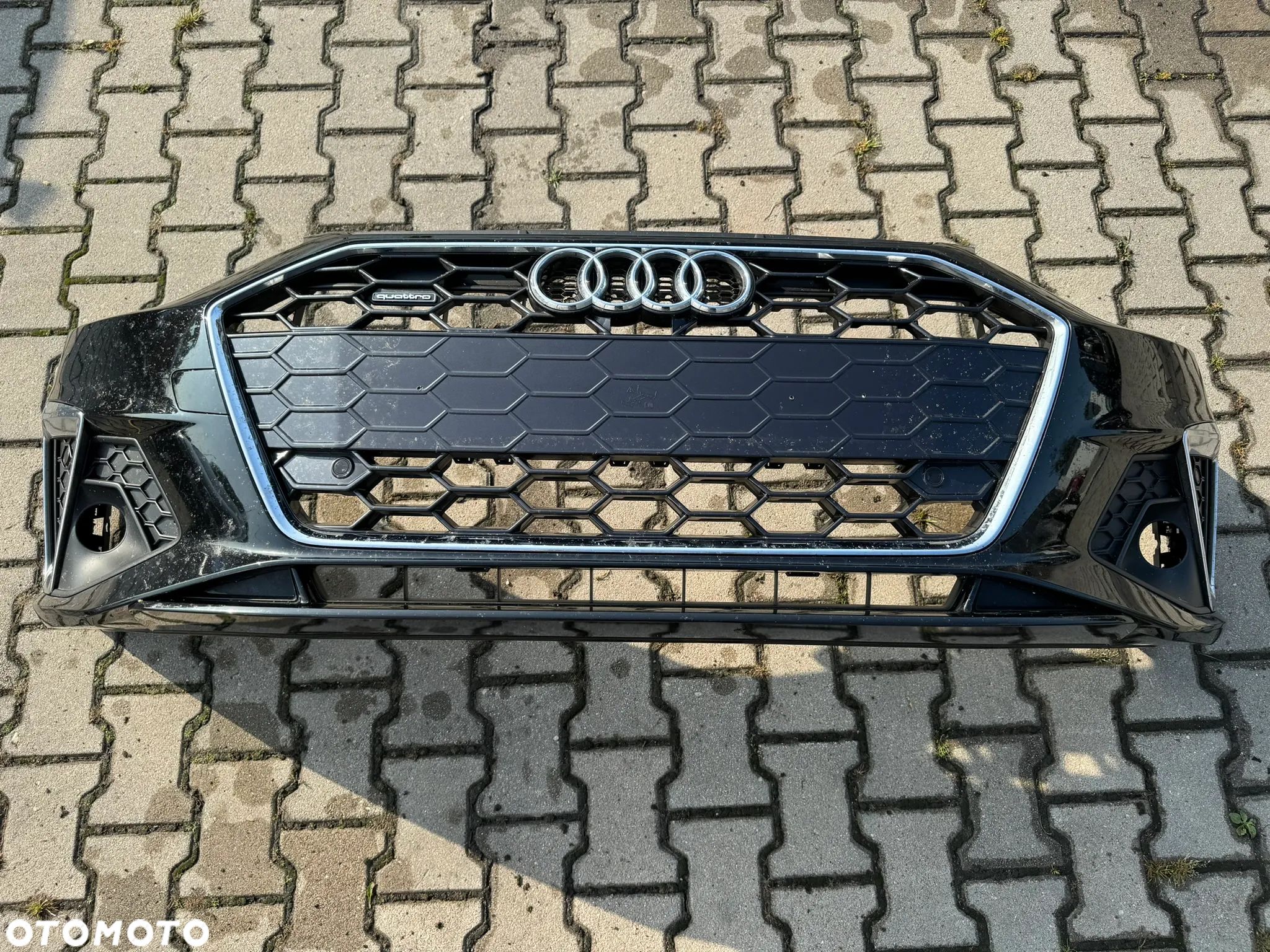 Audi A4 B9 lift S Line zderzak przód przedni LY9T - 1