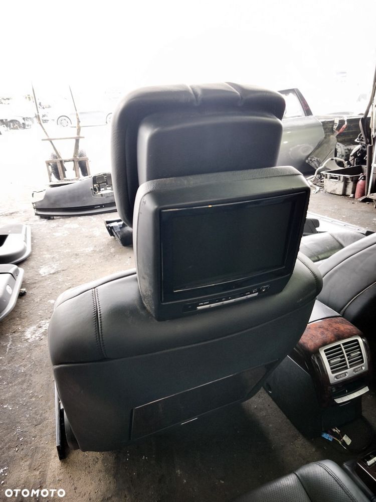 MERCEDES S-KLASA W221 08r FOTELE KANAPA BOCZKI SKÓRA MONITORY EUROPA - 9