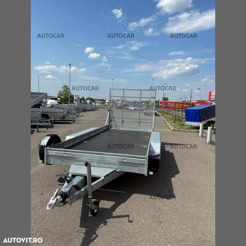 Autocar Platforma,trailer  cu trei axe pentru transport de utilaje  K4535 - 3