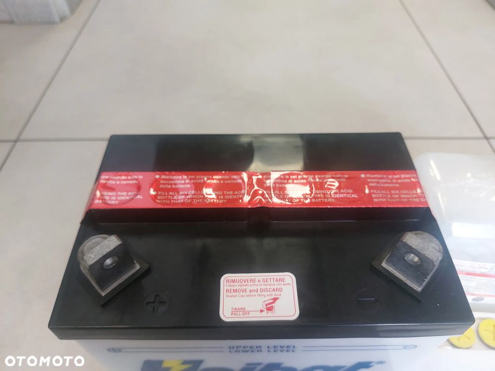 AKUMULATOR UNIBAT U1-7 12V 21AH 200A L+ +ELEKTROLIT TRAKTOREK KOSIARKA MOTOCYKLE - 4