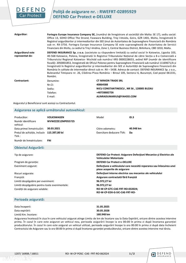 Volkswagen ID.3 58 kWh Pro Performance - 15