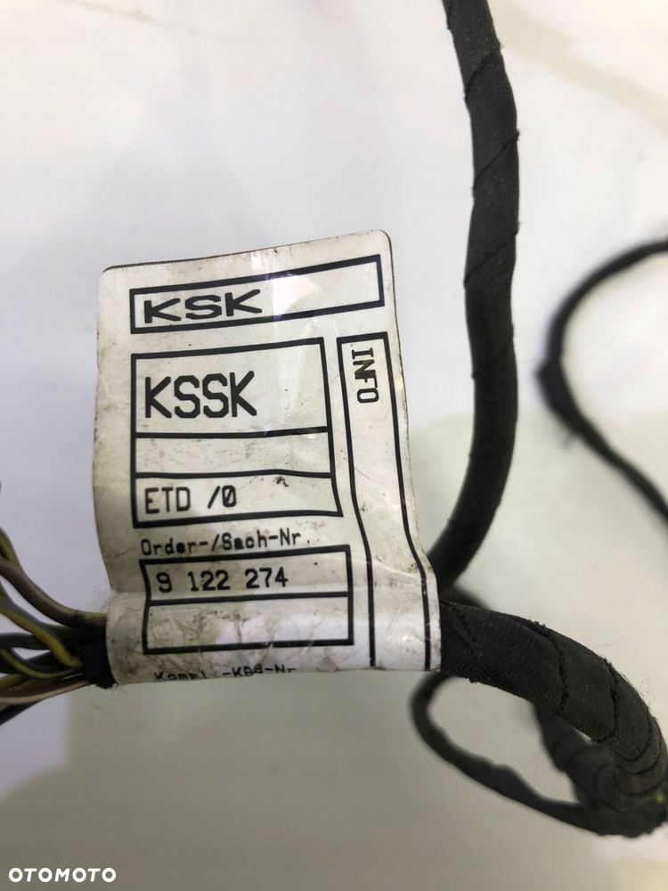 BMW E60 E61 WIĄZKA CZUJNIKÓW PDC LCI LIFT 9122274 - 3