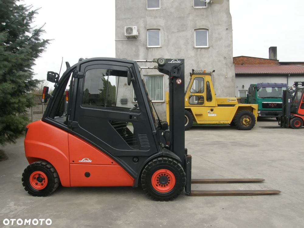 Linde H35D 2005rok TRIPLEX 4,65m kabina sprowadzony - 23