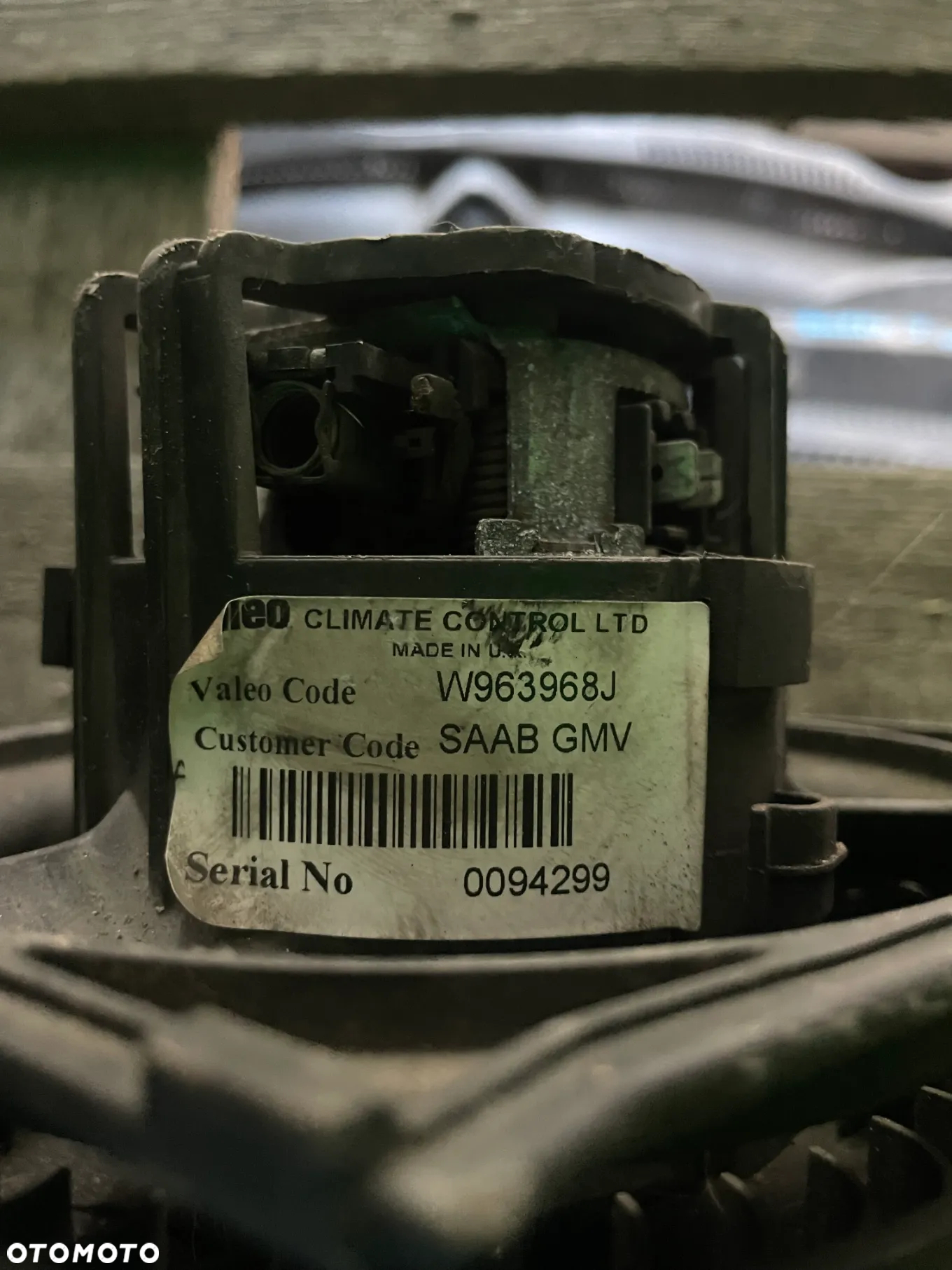 DMUCHAWA NAWIEWU SAAB 9-5 I W963968J - 2