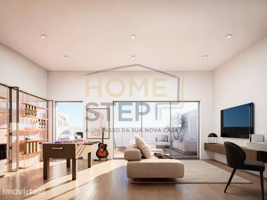 Apartamento T2 Duplex, empreendimento Azenhas do Mar, em Espinho - Grande imagem: 3/16