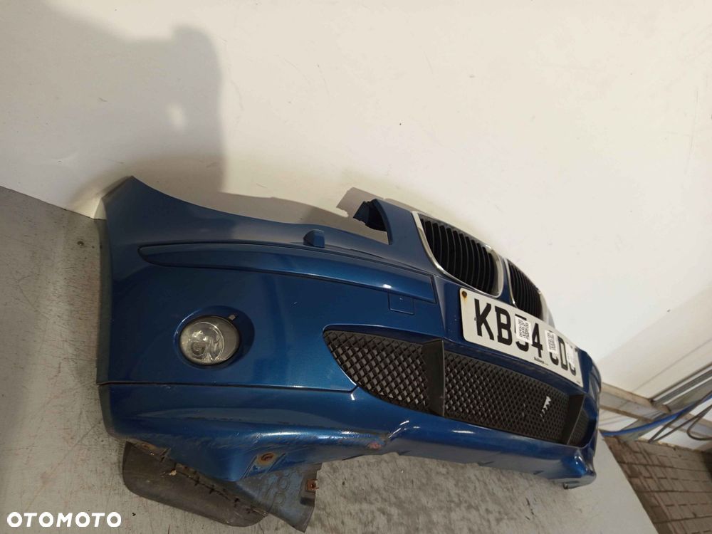 + ZDERZAK PRZÓD PRZEDNI BMW 1 E87 LE MANS BLAU NIEBIESKI SPRYSKIWACZE LAMP XENON HALOGENY - 2