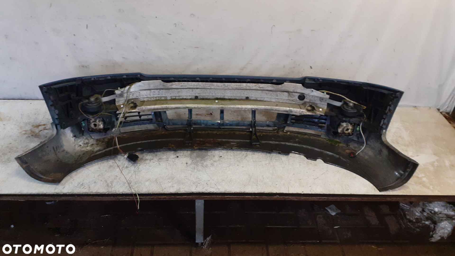 ^ ZDERZAK PRZÓD PRZEDNI AUDI A4 B6 LZ5W NIEBIESKI BŁĘKITNY HALOGENY DO MALOWANIA ! - 1