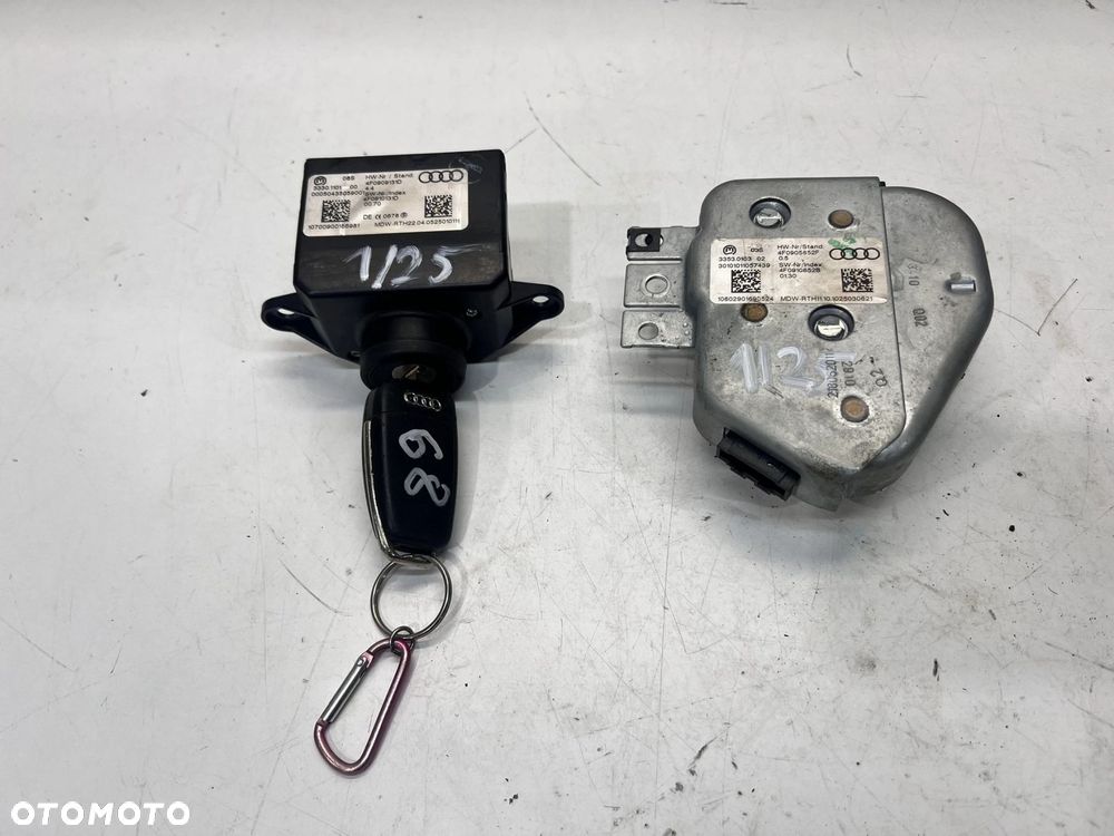 BLOKADA KIEROWNICY+STACYJKA+KLUCZYK AUDI A6 C6 LIFT Q7 4F0905852F 1/25 - 1