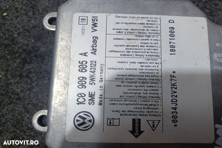 Calculator airbag 1C0909605A Volkswagen VW Transporter T5 [2003 - 200 - 4