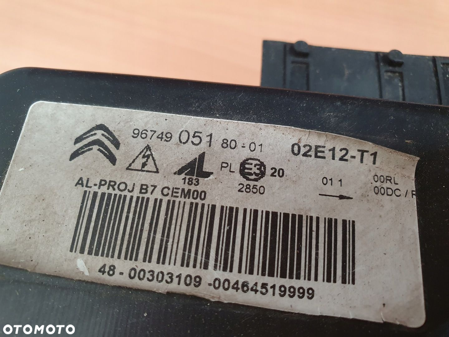 LAMPA PRZÓD LEWA BI - XENON DYNAMIC KOMPLETNA CITROEN DS4 C4 12-16r - 6