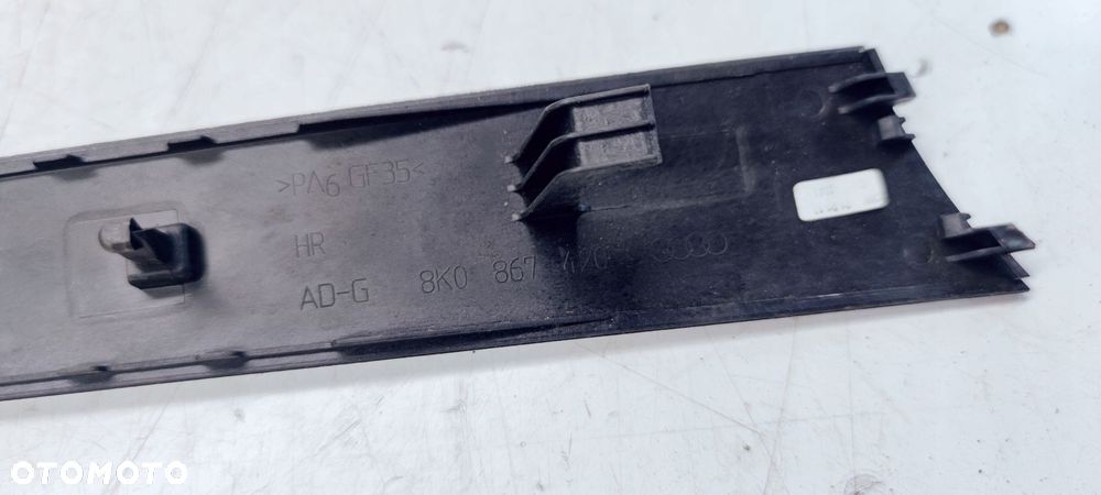 LISTWA DEKOR DRZWI AUDI A4 B8 PRAWY T 8K0867420 RY - 5
