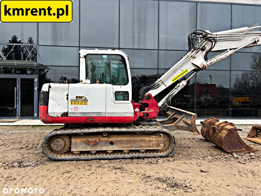 Takeuchi TB175 KOPARKA GĄSIENICOWA 2007r. |  JCB 8085 8080 MECALAC 8 MCR - 25