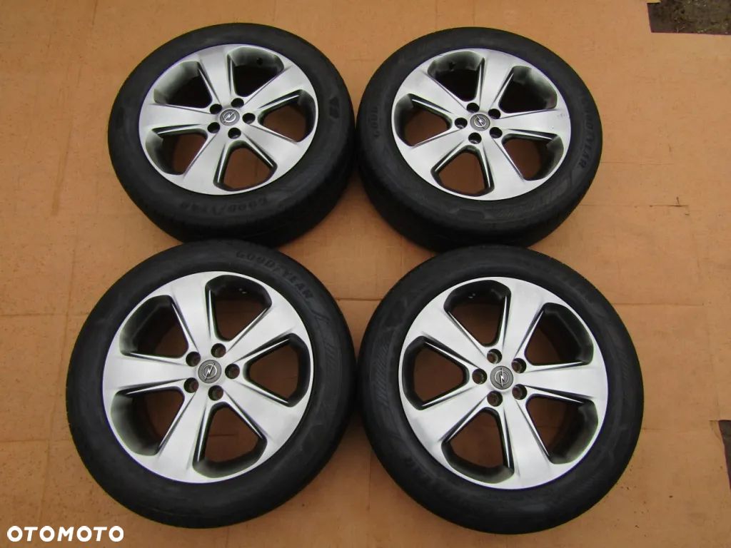 4x Felgi Koła 18 Opel Mokka / Mokka X + Opony 215/55 18 Letnie 24r - 1