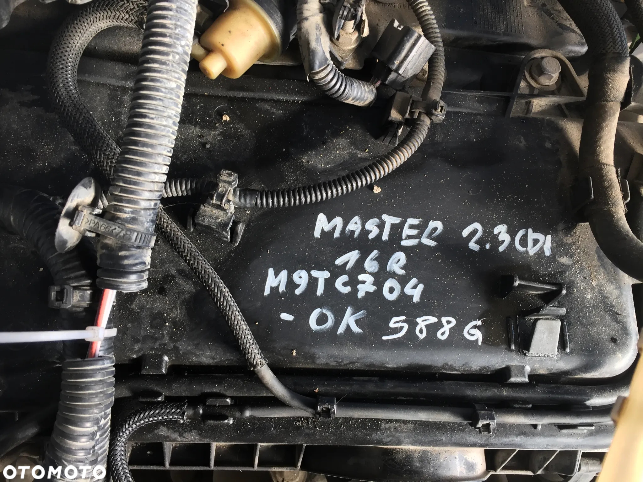 RENAULT MASTER 2.3 DCI 16R SILNIK Z UKŁADEM PALIWOWYM + TURBINA M9T704 - 2