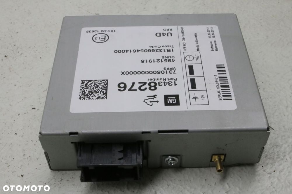 moduł odbiornik radia Opel Mokka 13438276 - 1