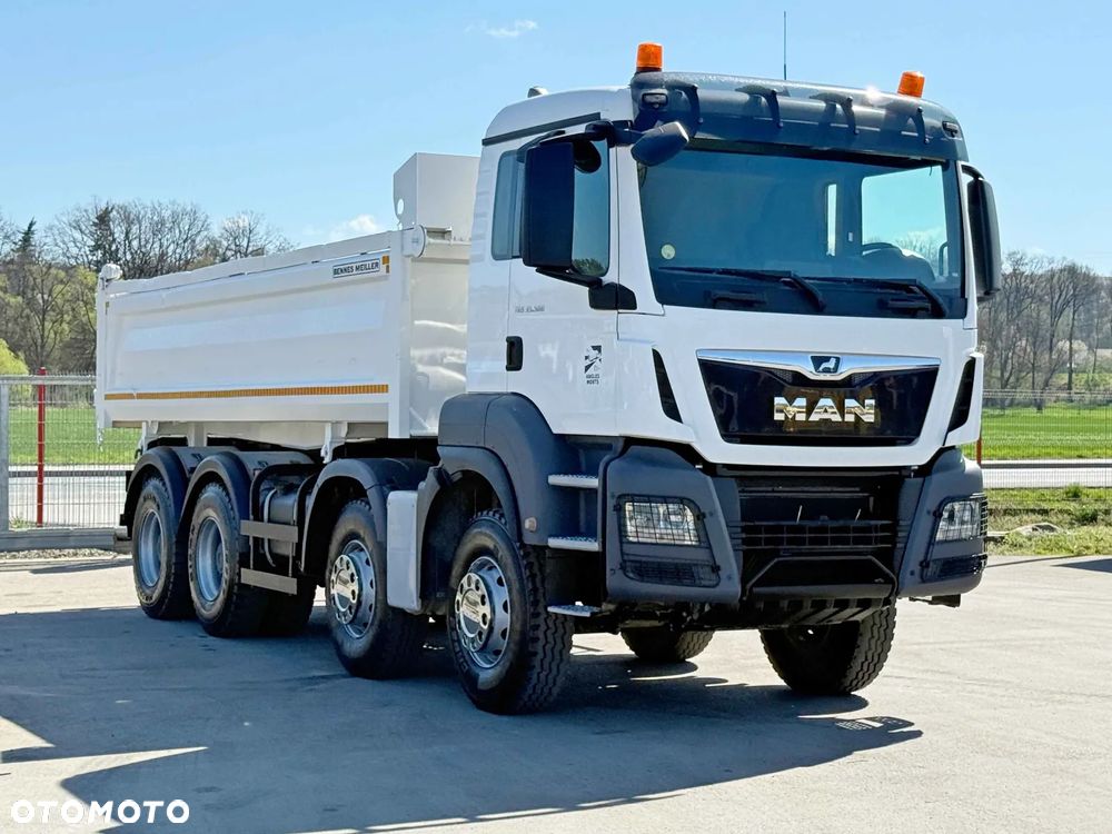 MAN TGS 35.500 * WYWROTKA 6,00 m + BORDMATIC * 8x4 * STAN BDB - 1