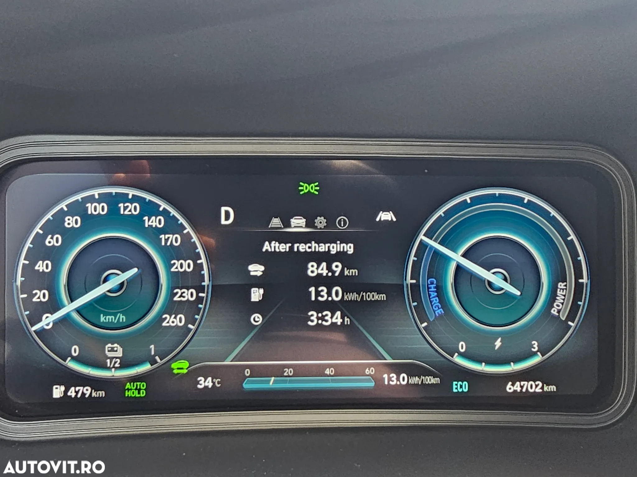 Hyundai KONA Electric 204CP Highway - 8