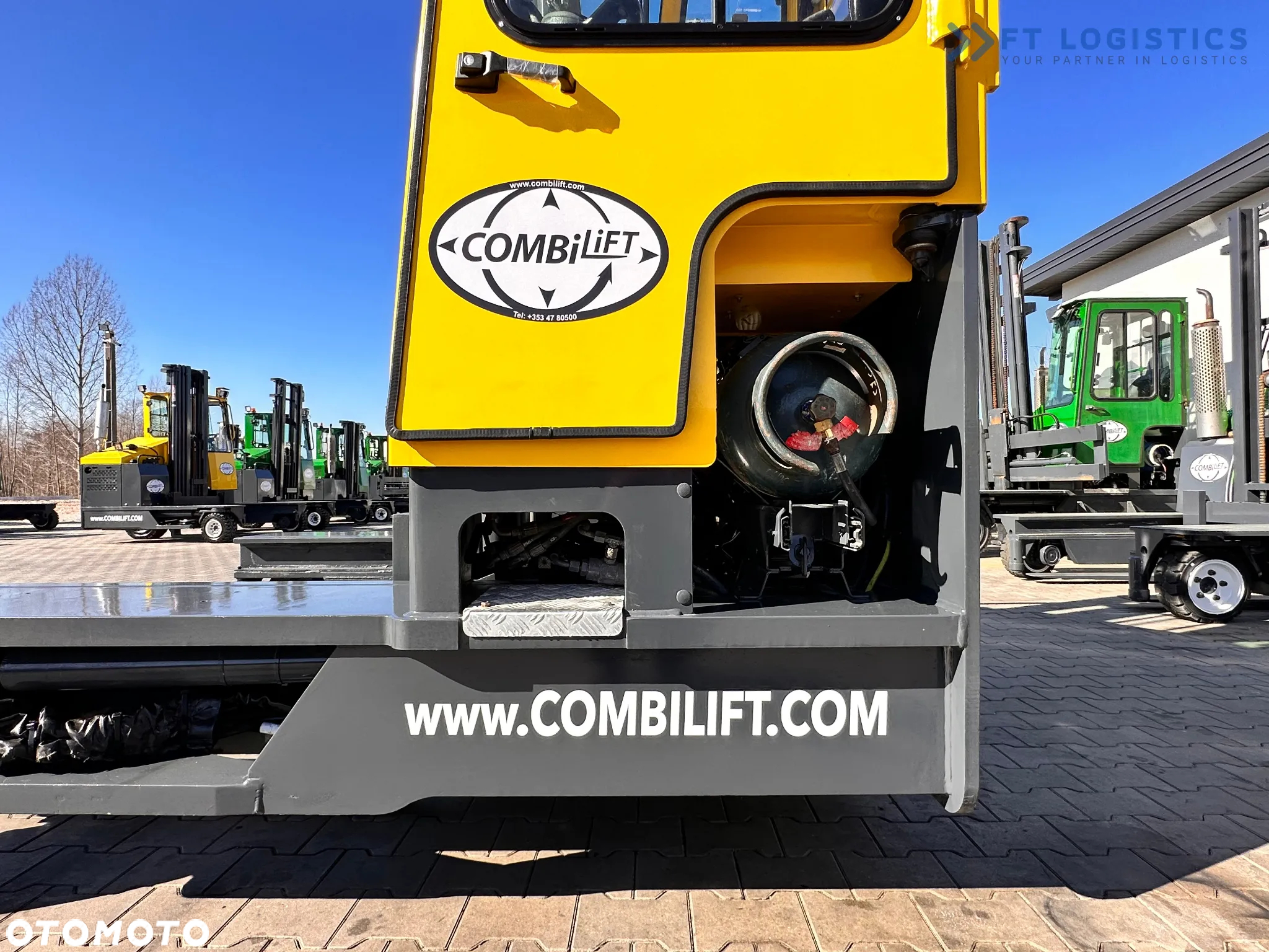 Combilift C4000 / LPG / DUPLEX / 4100MM / WAGA / PRZESÓW WIDEŁ / JAK NOWY - 17