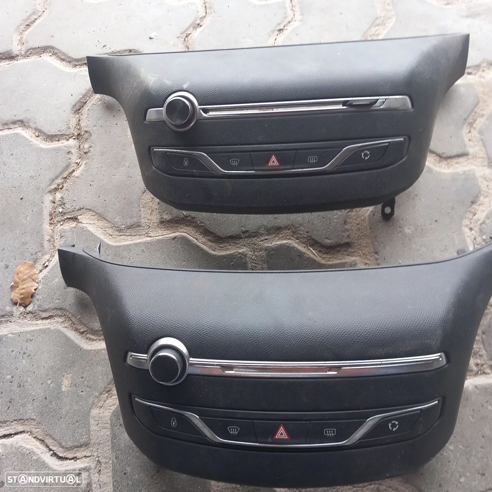 Painel frontal radio peugeot 308 96777660ZD - 2