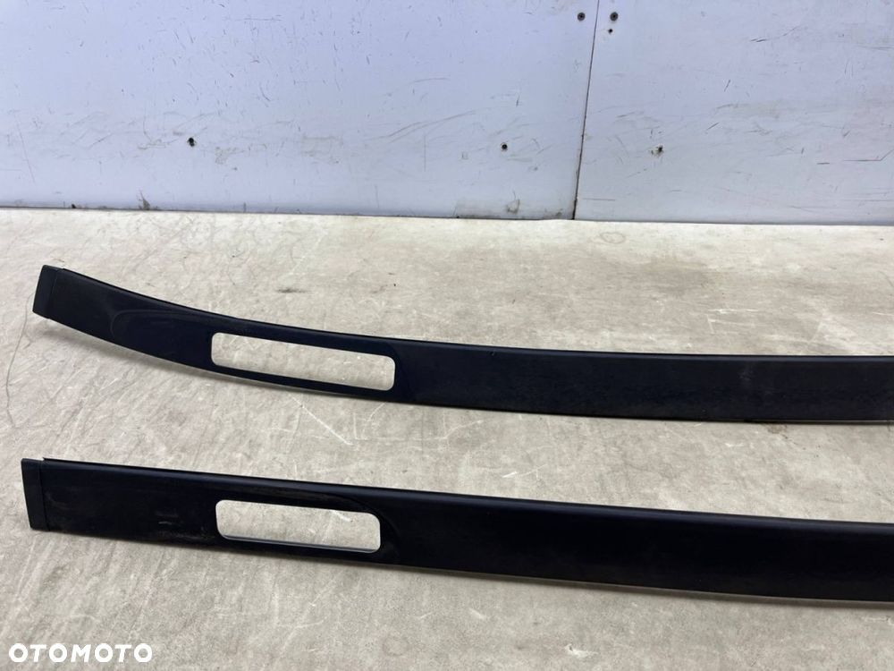 Relingi dachowe Nissan X-Trail III T32 Rogue 13-21r. mocowania bagażnika na dach zaślepki listwy KPL - 9