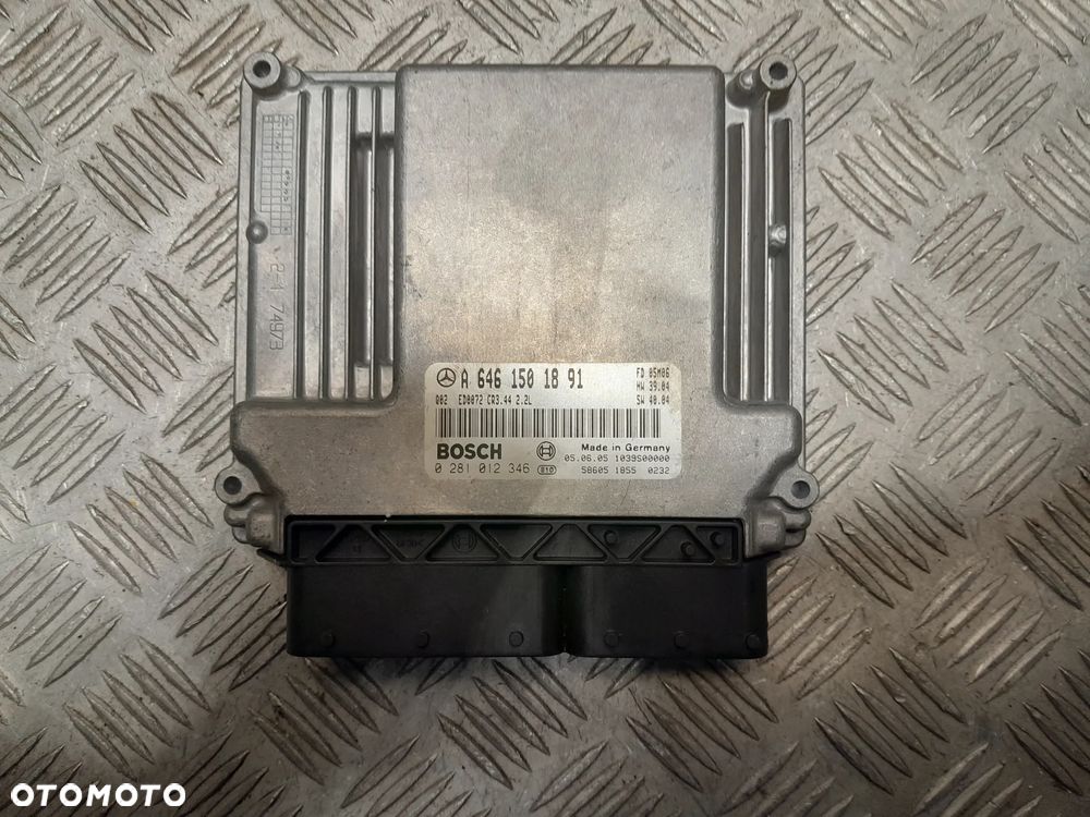 MERCEDES W211 2.2CDI KOMPUTER STEROWNIK SILNIKA A6461501891 - 1
