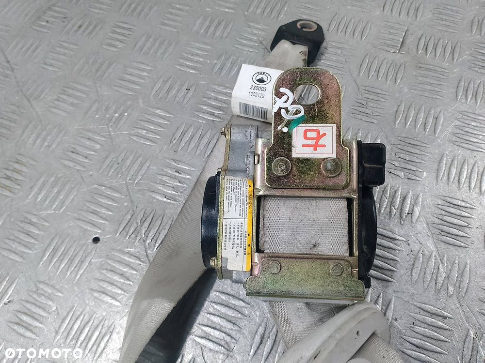 PAS BEZPIECZEŃSTWA PRAWY PRZÓD GEELY MK 230003  1809129 - 2