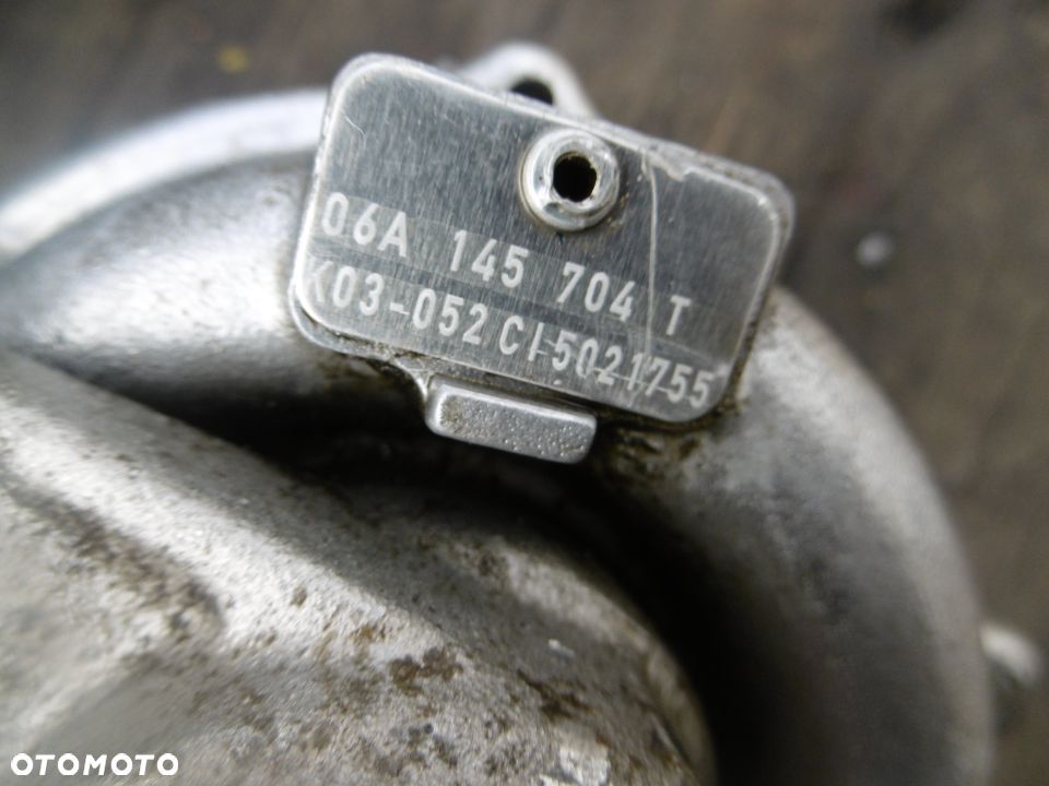 Turbosprężarka Turbina A3 LEON GOLF 1,8T 180KM 06A145704T K30-052CI5021755 - 2