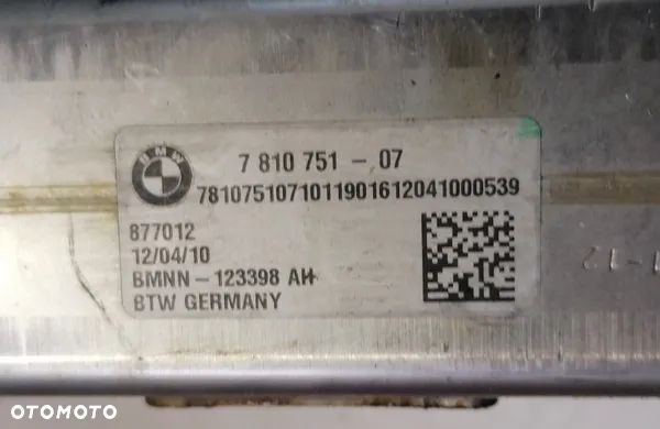 BMW E90 E91 - CHŁODNICA SPALIN EGR 781075107 - 2