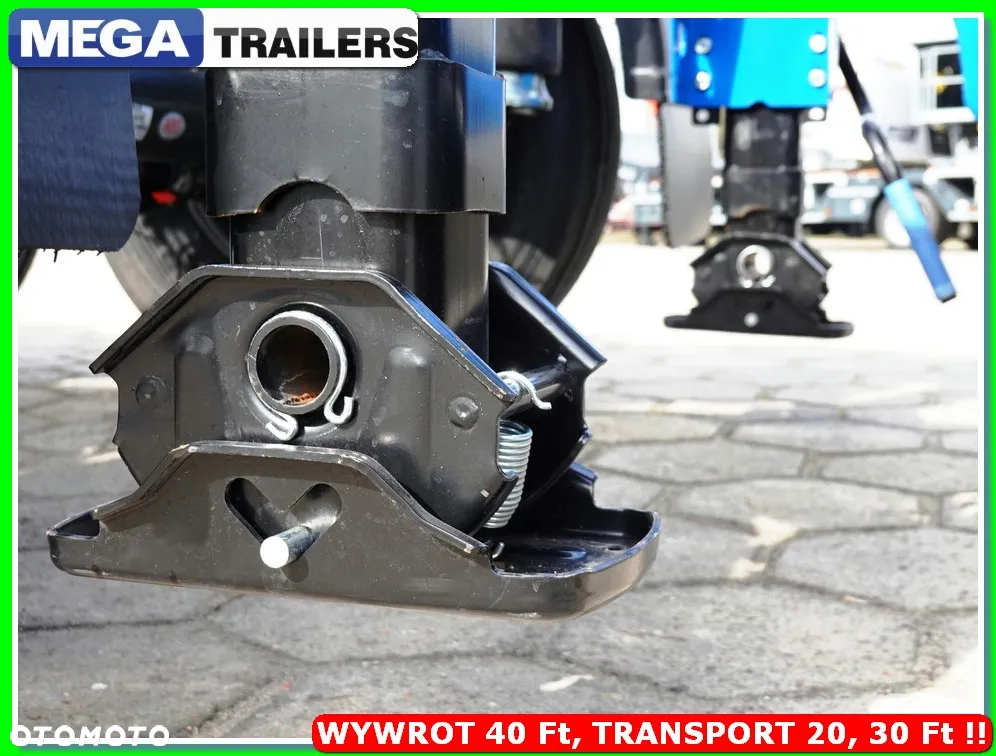 Mega 65 m³ wywrotka na kontener 40 Ft / do 44,0 T DMC zestawu !!! - 17