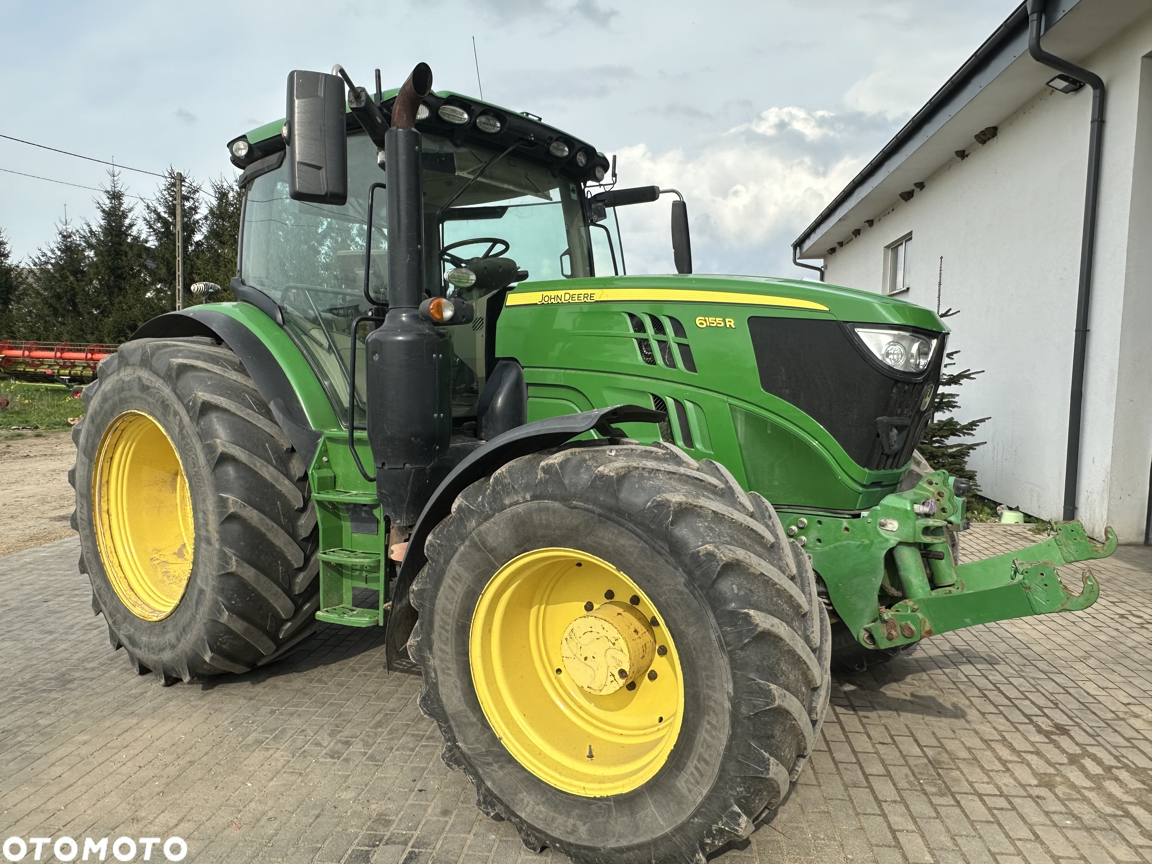 John Deere 6155r GPS aktywacja antena - 3