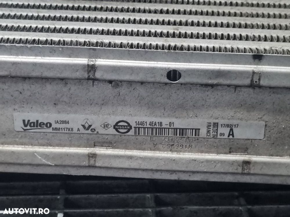 Radiator intercooler Renault Kadjar 1.2 B 2015 - 2018 130CP 1197CC Manuala H5F 408 Euro5 ... - 4