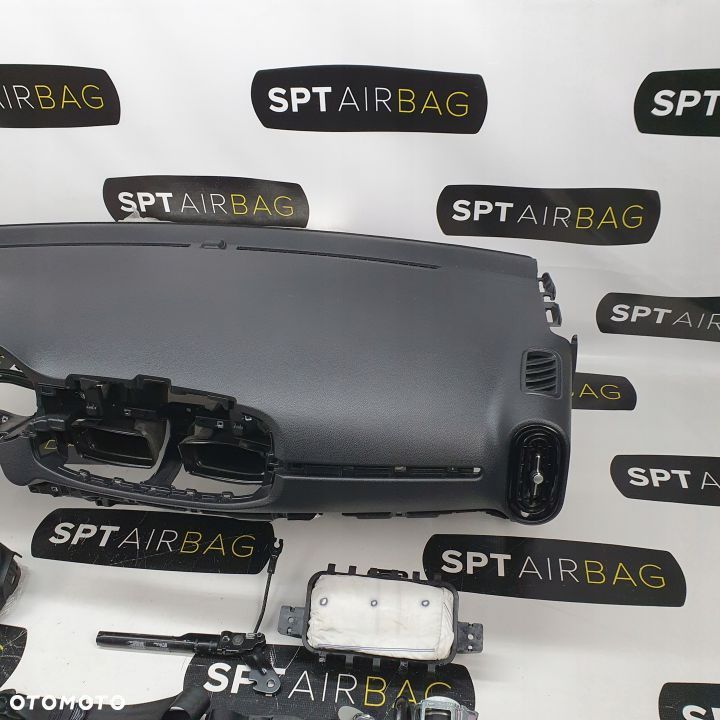 KIA PICANTO III 3 DESKA ROZDZIELCZA KONSOLA KOKPIT PULPIT PODUSZKI AIRBAG AIR BAG PASY KIT SET - 4