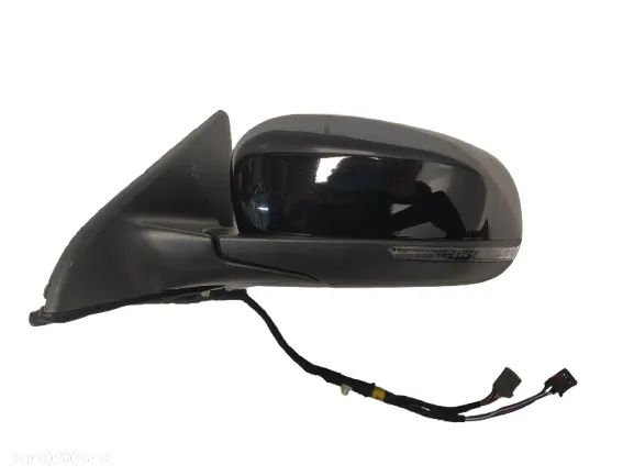 JEEP COMPASS II LIFT LUSTERKO ZEWNĘTRZNE LEWE ASFERYCZNE PODGRZEWANE CZUJNIK MARTWEGO POLA LAMPKA 7+5 PIN 12 PIN KOMPLETNE ORYGINAŁ - 1