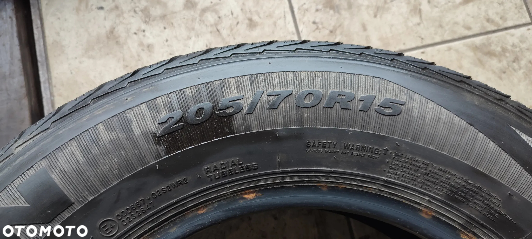 OPONY ZIMOWE 205/70R15 NEXEN WINGUARDSUV 96T (2517)ZIMA 7mm Komplet 4 Sztuki - 6