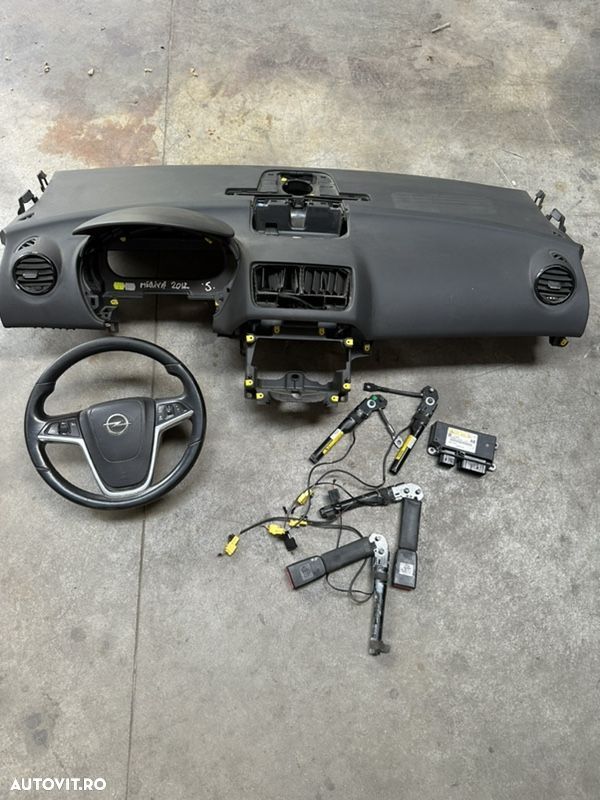 Airbag volan, plansa bord, centuri OPEL MERIVA B an 2012 - 1