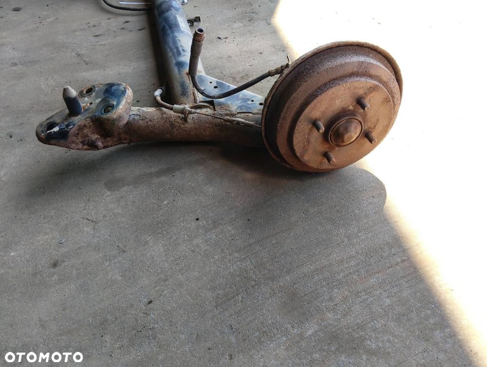 BELKA OŚ ZAWIESZENIA TYŁ BĘBNY BEZ ABS FORD FIESTA MK5 MK6 02-05 - 5