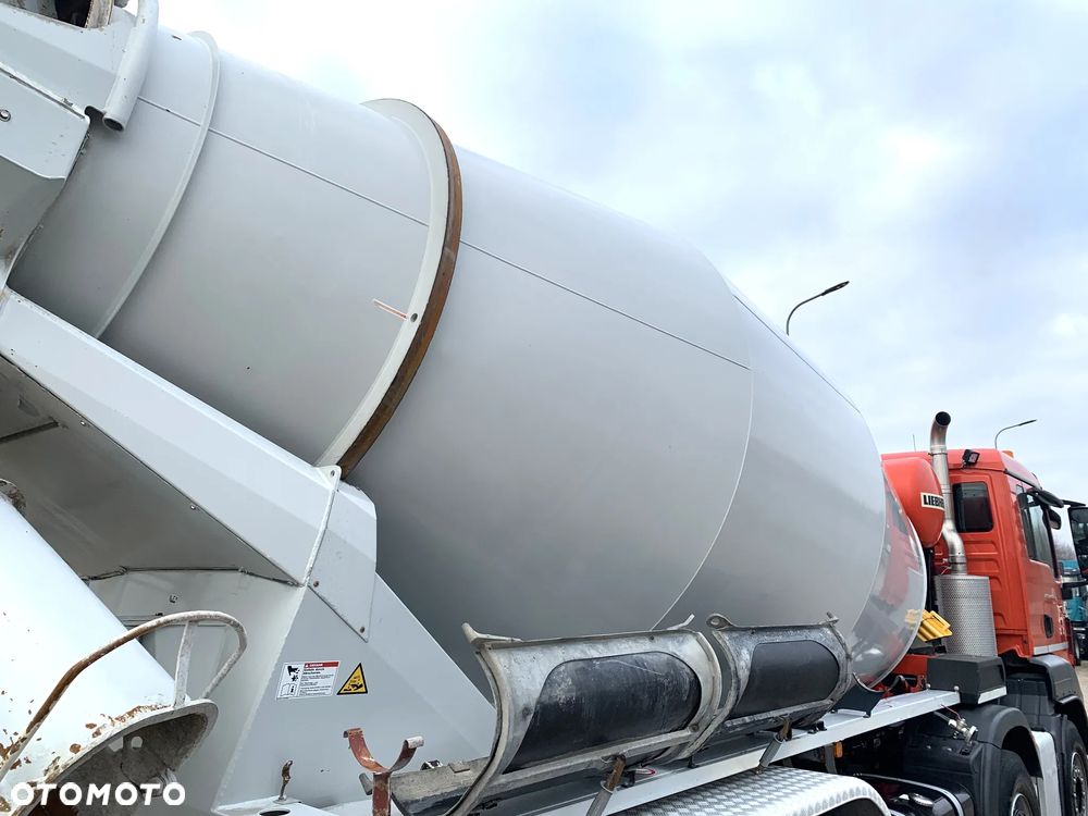 MAN TGS 32.420, BETONOMIESZARKA - LIEBHERR 9 M3, - 8