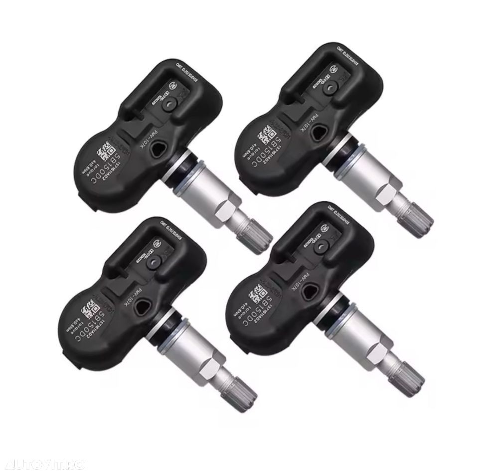 Set Senzori Senzor Presiune Roti Anvelope Jante TPMS Lexus IS Toyota - 1