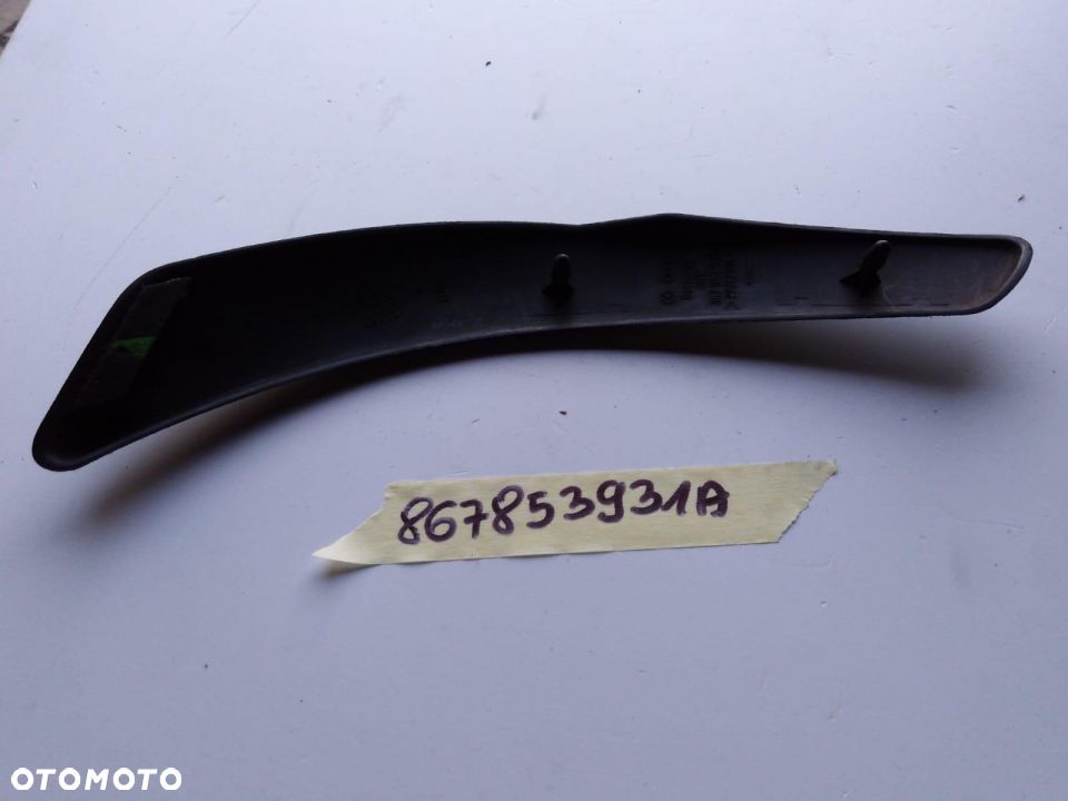 listwa narożnik  błotnika VW  POLO 90-94  lewy przód  867853931A - 2