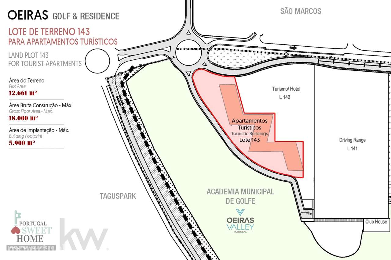 Oeiras Golf & Residence - Lote Terreno 142-A - Apartamentos Turísticos - Grande imagem: 4/6