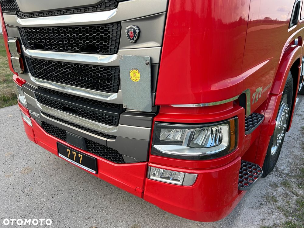 Scania R450 FULL ADR RETARDER ALUFELGI z Niemiec od jedynego właściciela ! HYDRAULIKA spod beczki spożywczej ! / do wywrotu ruchomej podłogi beczki TOP TOP TOP OKAZJA - 6